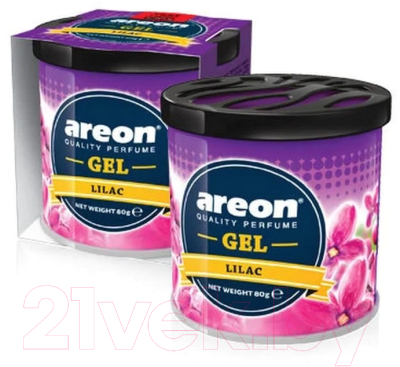 Ароматизатор автомобильный Areon Gel Lilac / GCK11