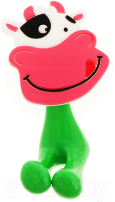 Держатель для зубной щетки MONAMI Коровка / QH-04 - фото