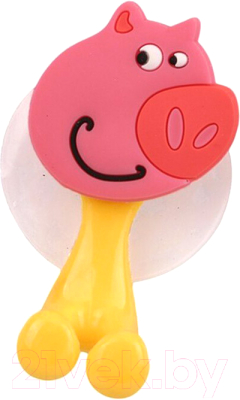 Держатель для зубной щетки MONAMI Свинка / QH-04 - фото