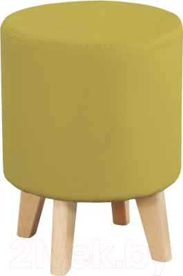 Пуф Мебельград Стандарт №16 (мора горчица) - фото