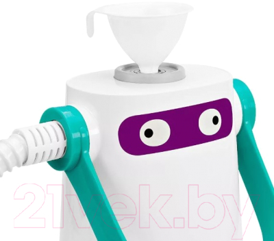 Пароочиститель Kitfort KT-9109-3 (белый/бирюзовый)