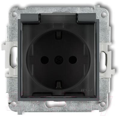 Розетка Karlik Schuko 28MGPB-1sdp - фото