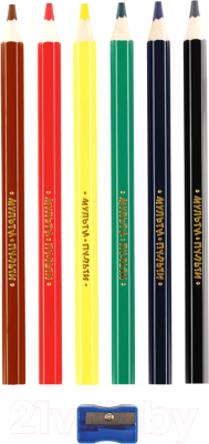 Набор цветных карандашей Мульти-пульти Енот в саванне / CP_11496