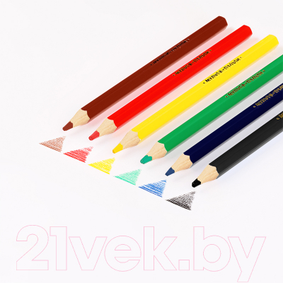 Набор цветных карандашей Мульти-пульти Енот в саванне / CP_11496