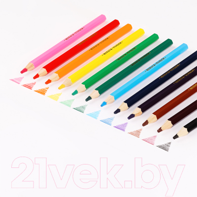 Набор цветных карандашей Мульти-пульти Енот в саванне / CP_11500