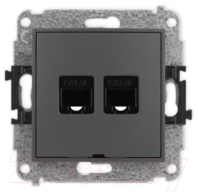 Розетка Karlik Mini 28MGK-2 - фото