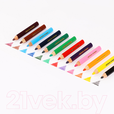 Набор цветных карандашей Мульти-пульти Енот на лугу / CP_14757