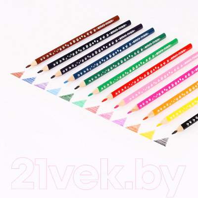 Набор цветных карандашей Мульти-пульти Енот-следопыт / CP_20537