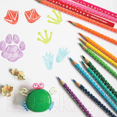 Набор цветных карандашей Мульти-пульти Енот-следопыт / CP_20537