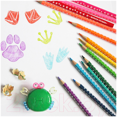 Набор цветных карандашей Мульти-пульти Енот-следопыт / CP_20539