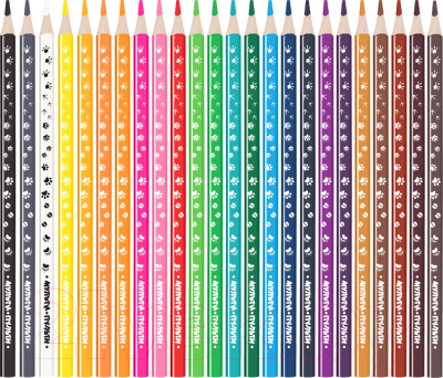 Набор цветных карандашей Мульти-пульти Енот-следопыт / CP_20541