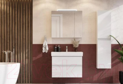 Шкаф с зеркалом для ванной Roca Oleta 80 / 7857647806