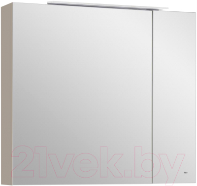 Шкаф с зеркалом для ванной Roca Oleta 80 / A857647515 - фото