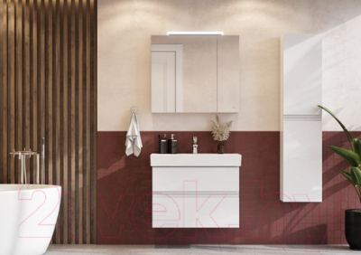 Шкаф с зеркалом для ванной Roca Oleta 80 / 7857647501