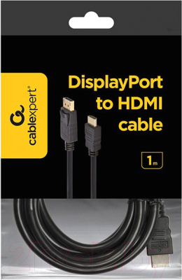 Кабель Cablexpert CC-DP-HDMI-1M