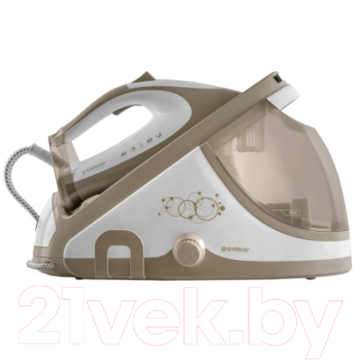 Утюг с парогенератором Endever Delta-400 (белый/бежевый)