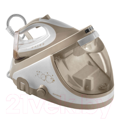 Утюг с парогенератором Endever Delta-400 (белый/бежевый)