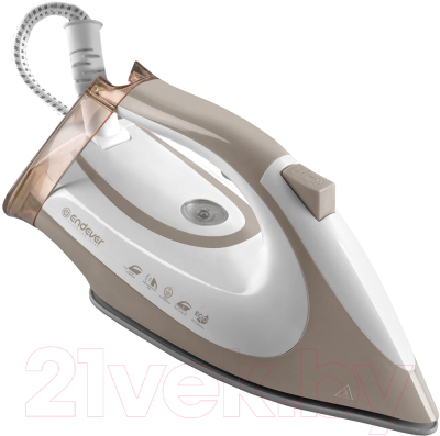 Утюг с парогенератором Endever Delta-400 (белый/бежевый)