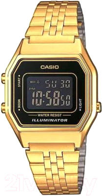 Часы наручные женские Casio LA-680WEGA-1B - фото