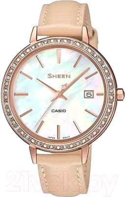 Часы наручные женские Casio SHE-4052PGL-7B - фото