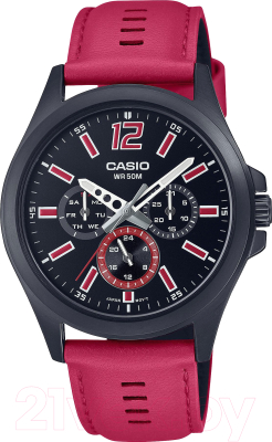 Часы наручные мужские Casio MTP-E350BL-1B - фото