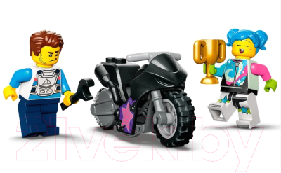 Конструктор Lego City Трюковое испытание Нокдаун 60341