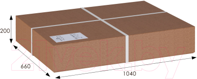 Кресло мягкое Мебелик Массив (экокожа крем/орех)