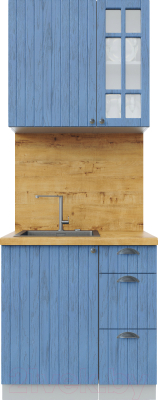 Готовая кухня Интерлиния Берес 0.8А - фото