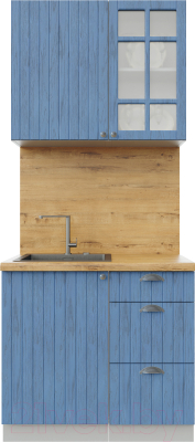 Готовая кухня Интерлиния Берес 0.9А - фото