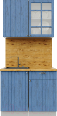 Готовая кухня Интерлиния Берес 1.0А - фото