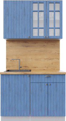 Готовая кухня Интерлиния Берес 1.1А - фото