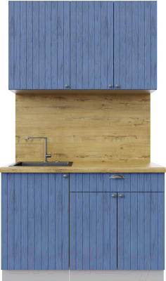 Готовая кухня Интерлиния Берес 1.2А - фото