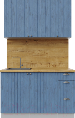 Готовая кухня Интерлиния Берес 1.3А - фото