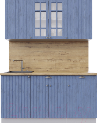 Готовая кухня Интерлиния Берес 1.6А - фото