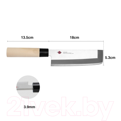 Нож-топорик Fissman Kensei Hanzo 2583