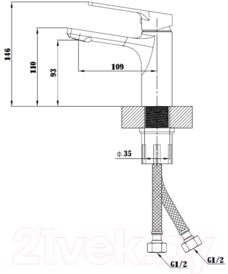 Смеситель Esko Singapore SI 26