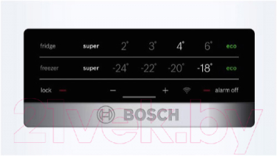 Холодильник с морозильником Bosch KGN49XWEA