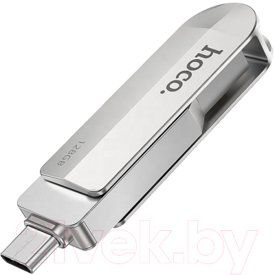 Usb flash накопитель Hoco UD10 2в1 USB3.0 128Gb - фото