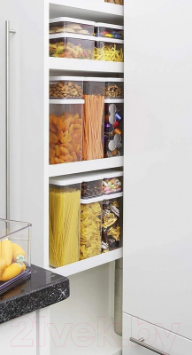 Емкость для хранения Rotho Loft Premium / 1160790000 (прозрачный/белый)