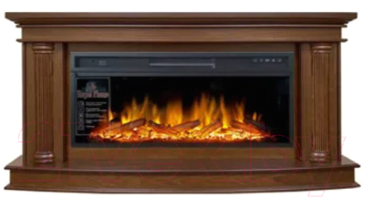 Каминокомплект Смолком Deli V42 + Vision 42 LOG LED - фото