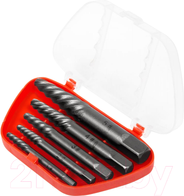 Набор экстракторов Kranz Для шурупов №1 / KR-12-6701