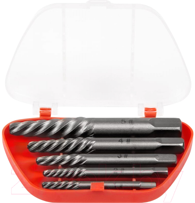 Набор экстракторов Kranz Для шурупов №1 / KR-12-6701