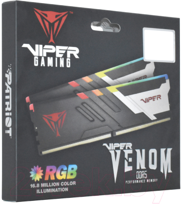 Оперативная память DDR5 Patriot Viper Venom RGB PVVR532G620C40K