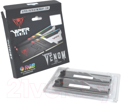 Оперативная память DDR5 Patriot Viper Venom RGB PVVR532G620C40K