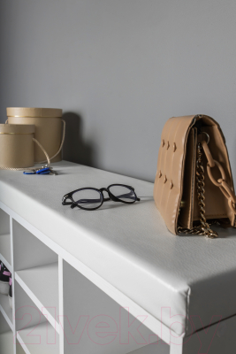 Тумба в прихожую Премиум София-5 (белый текстурный)