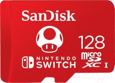 Карта памяти SanDisk MicroSDHC 128GB UHS-I (SDSQXAO-128G-GN3ZN) - фото