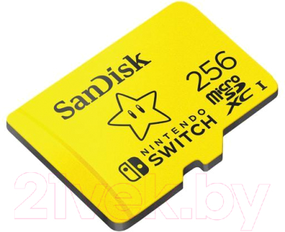 Карта памяти SanDisk MicroSDHC 256GB UHS-I (SDSQXAO-256G-GN3ZN) - фото