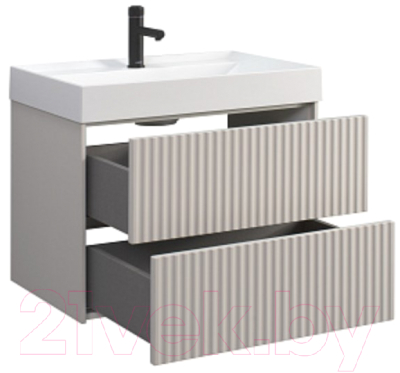 Тумба под умывальник Belux Сиртаки НП 70-02 (180, светлый миндаль матовый)