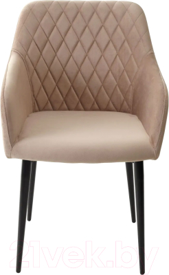 Стул M-City Brandy-X / 461MC03501 (бежевый 5 велюр/черный)