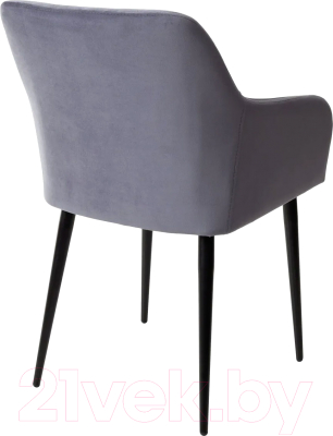 Стул M-City Brandy-X / 461MC03500 (серый 27 велюр/черный)